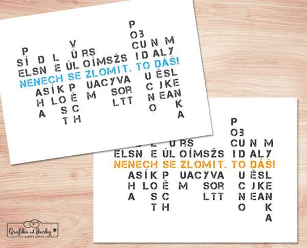 Motivační plakát "Nenech se zlomit" - Obrázek 4