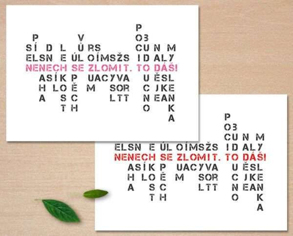 Motivační plakát "Nenech se zlomit" - Obrázek 2