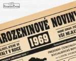 Narozeninové noviny 1969 - jednostranné - Obrázek 3