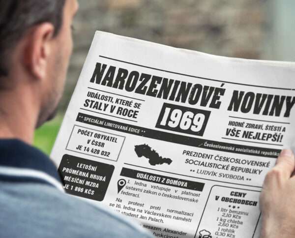 Narozeninové noviny 1969 - jednostranné - Obrázek 5