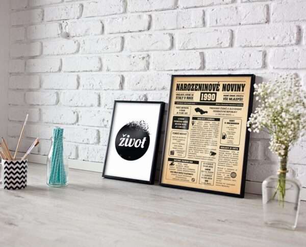 Narozeninové noviny 1990 - jednostranné - Obrázek 6