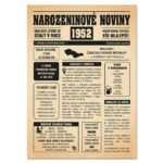 Narozeninové noviny 1952