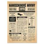 Narozeninové noviny 1978