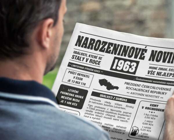 Narozeninové noviny 1963