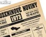Narozeninové noviny 1973