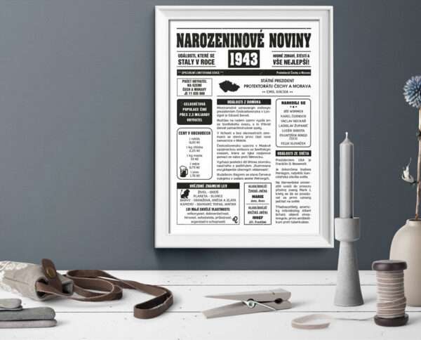 Narozeninové noviny 1943