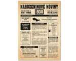 Narozeninové noviny 1938