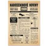 Narozeninové noviny 1938