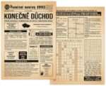 Konečně důchod 1993 - křížovky