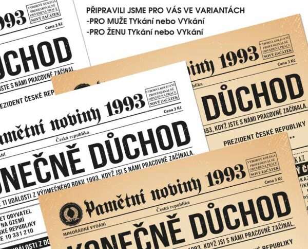 Konečně důchod 1993
