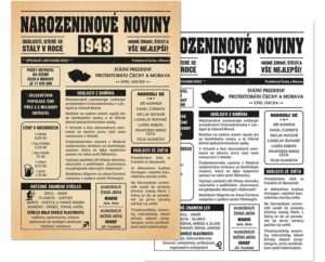 Narozeninové noviny 1943