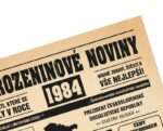 Narozeninové noviny 1984 - jednostranné - Obrázek 2