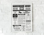 Narozeninové noviny 1954 - jednostranné - Obrázek 4