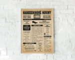 Retro narozeninové noviny 1955