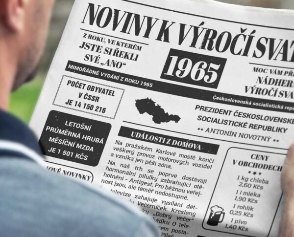 zajímavý dárek k výročí svatby 1985